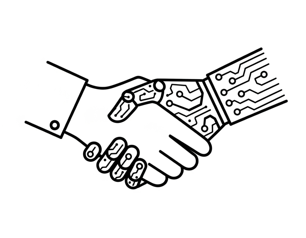 the synergistic handshake